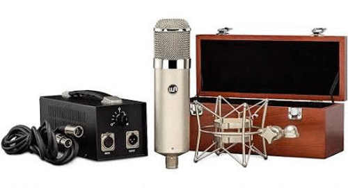 Large-Diaphragm Tube Condenser Microphone, Psu & Mount Included